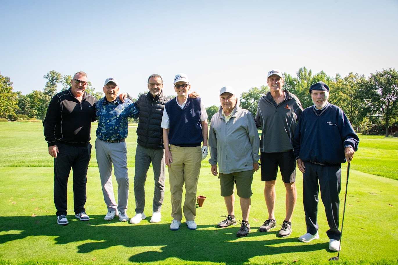 Golf Fundraiser 18 Peter Whinfrey group 2