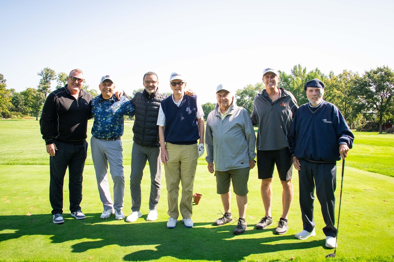 Golf Fundraiser 19 Peter Whinfrey group