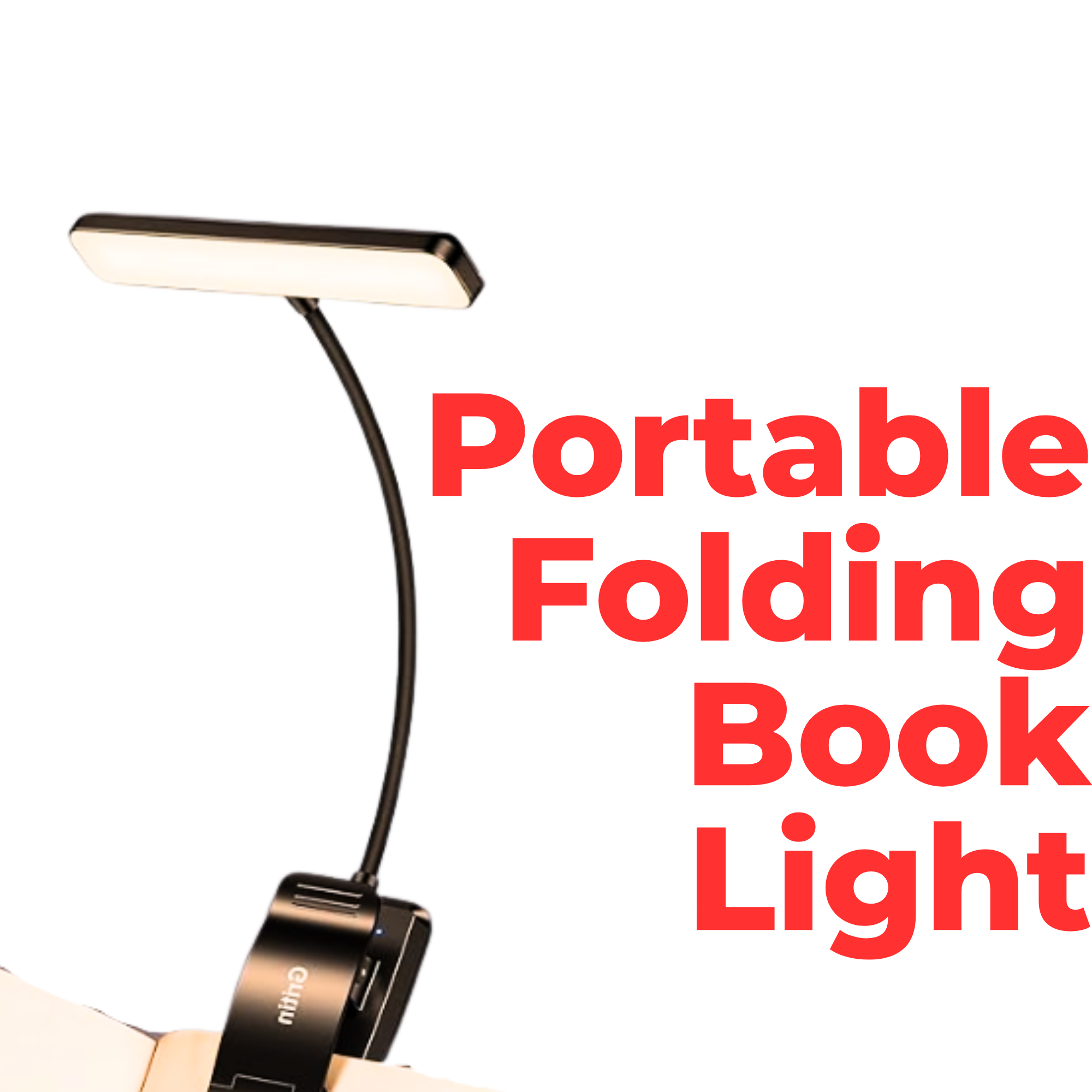Portable Folding Book Light