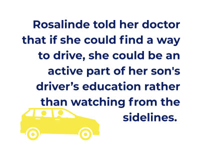 yellow car with story quote.